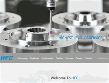 Tablet Screenshot of hfcind.com